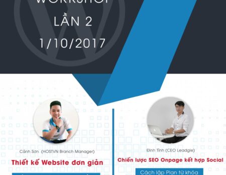 Workshop WordPress 2017 tại TPHCM